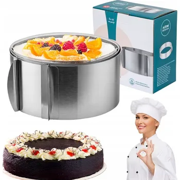 Nádoba na pečení Nastavitelný Forma na dort forma na dort prstenec na dort Altom Design , 15 cm