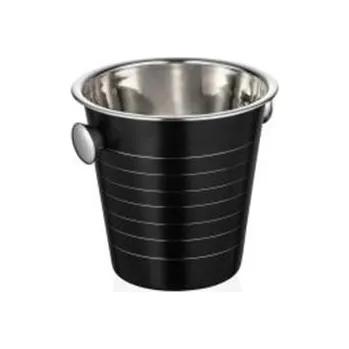 Chladič na víno Chladič lahví černý 21 cm 4,5 l kónický 100024017