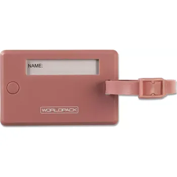 Příslušenství k zavazadlu WORLDPACK Jmenovka na zavadlo 00114 light pink