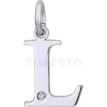 Přívěsek Stříbrný přívěsek s diamantem TS-PE-0027 - 30 dnů na vrácení zboží, Garance originality