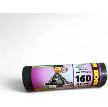 Pytle na odpadky Univerzální pytle na odpad Lider Silné a odolné pytle na odpad 160 l, 10 ks