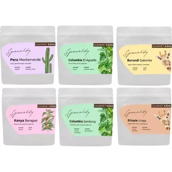 Káva Předplatné GourmetKáva Specialty - na filtr - objednávky do 15:00 doručíme zítra