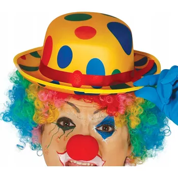 Klobouk klauna 1 Ks Čepice Animátora na Párty