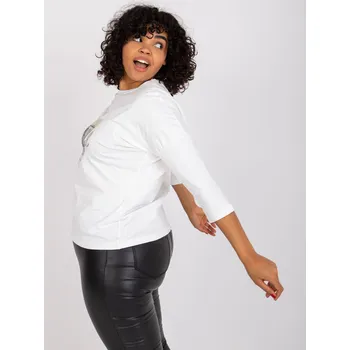 Dámská košile Halenka RV BZ 7423.66P ecru jedna velikost