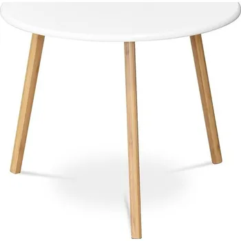 Konferenční stolek Nábytek PEGAS s.r.o. Konferenční stolek 60x60x51cm, mdf, bílá, AF-1144 WT