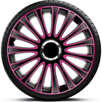 Poklice na kolo Argo Poklice na kola - kryty kol LEMANS PRO pink 13" - sada 4 ks -