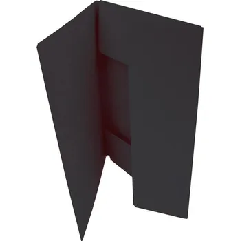 HIT OFFICE Odkládací mapa 3 klopy 253 Prešpán, 350 g Barva: Černá