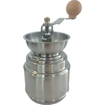 Příprava kávy Nerezový mlýnek Kaffia Silver Mill - objednávky do 15:00 doručíme zítra