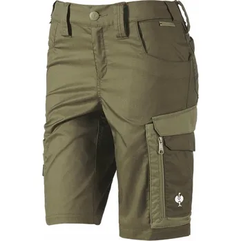 Pánské kraťasy Šortky e.s. concrete light ZELENÉ VEL.58