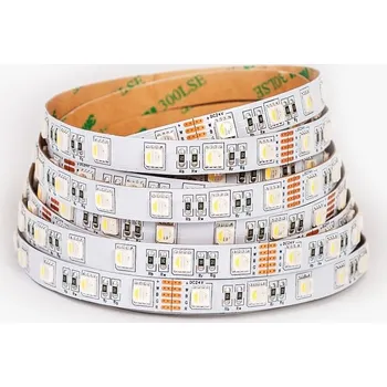 LED páska RGBW LED pásek 19,2Wm 24V bez krytí - RGB + teplá bílá - LED Solution - 085134 - 085134
