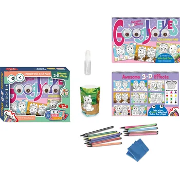 omalovánky Omalovánky stíratelné 6 obrázků 17x17 cm