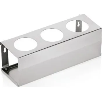 Stojan na víno Držák láhví na omáčky pro 3 láhve 100028461