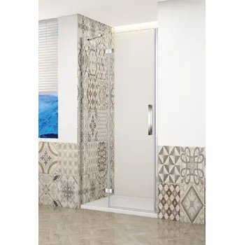 GELCO - TRINITY CHROM dveře do niky levé, 900 čiré sklo, GT1290CL-CH GT1290CL-CH