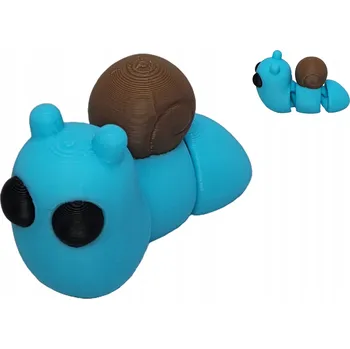 Figurka hlemýžď šneka mini pohyblivá zoo farma zvířátko