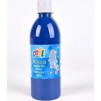 Vodová barva Temperová barva, modrá, 500 ml, COOL BY VICTORIA