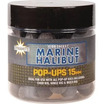 Boilies Dynamite Baits Pop-Ups Marine Halibut 15 mm