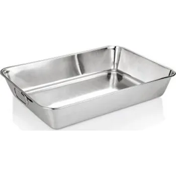 Plech na pečení Pekáč na pečení 48 x 33 x 8,5 cm nerezový 100028652