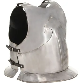 Replika zbraně Římský lamelový pancíř pro LARPy replika stříbrný ocel