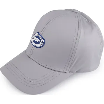 Kšiltovka Dětská bavlněná kšiltovka unisex, barva 4 šedá světlá