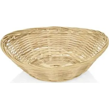 Košík na pečivo 23,5 x 18,5 x 6 cm bambusový 100027251