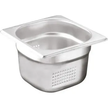 Gastronádoba 1/6 - 100 mm děrovaná GASTRO II 100019267