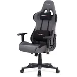 Nábytek PEGAS s.r.o. Herní křeslo, houpací mechanismus, šedá, KA-F05 GREY