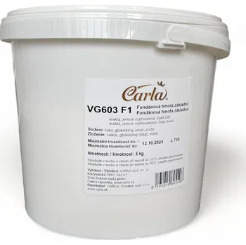 Poleva CARLA Základní fondánová poleva 5 kg