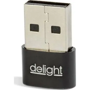 Datové redukce Adaptér USB-C na USB-A DELIGHT 55556BK
