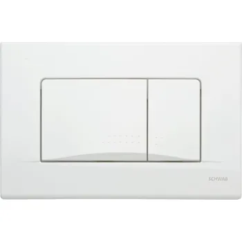 Splachovací tlačítko Splachovací tlačítko pro WC Schwab Dots Duo bílé