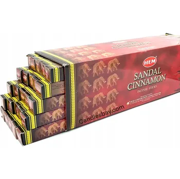 Vonná tyčinka Vonné tyčinky HEM Santal a Skořice 450 g