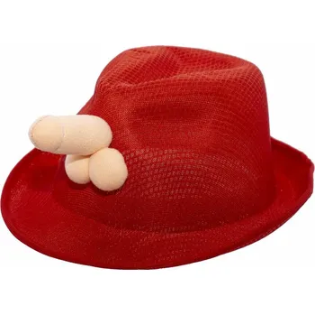 Dámský erotický kostým Erotický klobouk Divertysex Červená