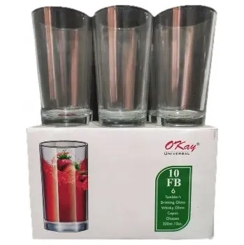 Sklenice Sklenice na nápoje Okay 300 ml 6 ks