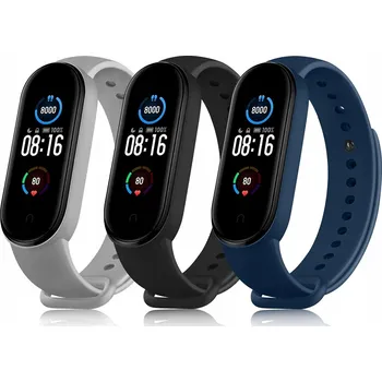 Příslušenství k chytrým hodinkám 3 ks Náhradní řemínky pro Xiaomi Mi Band 5/6