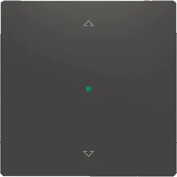 vypínač ABB Kryt ZONI 6220T-A01002 237 ovládání 1násobný, symbol "žaluzie" matná černá 6220T-A01002 237