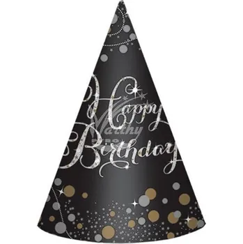 Zábavní pyrotechnika Kloboučky - Happy Birthday (8ks)