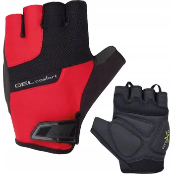 Cyklistické rukavice Cyklistické rukavice Chiba Gel Comfort vel. L, červené