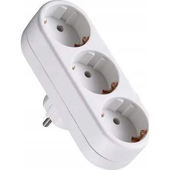 Elektrická zásuvka ROZBOČKA ROZDVOJKA THIEVE 16A T-ROZDĚLOVAČ Sada 2 kusů v balení