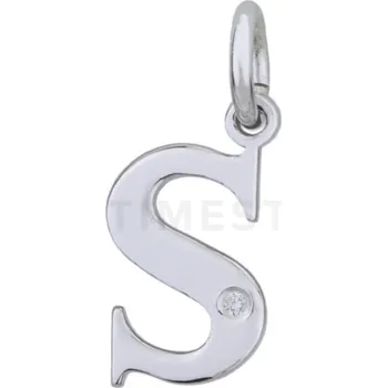 Přívěsek Stříbrný přívěsek s diamantem TS-PE-0032 - 30 dnů na vrácení zboží, Garance originality