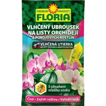 Hnojivo FLORIA VLHČENÝ UBROUSEK NA LISTY ORCHIDEJÍ A POKOJOVÝCH ROSTLIN