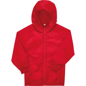 Dětská móda B&C Reset větrovka dětská Velikost: 7-8 let, Barva: červená