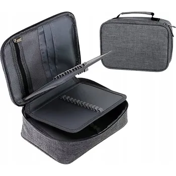 Penál Penál 4-komorový Penál 72 Školní penál komorový prostorný na pastelky