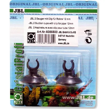 Vrták Přísavky do akvária JBL 12 mm černé 2 kusy
