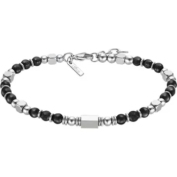 Náramek Ocelový náramek Lotus Style černý | Elegantní design | Snadné zapínání | Ověřeno 1000+ zákazníky | Záruka 24 měsíců | Kvalitní šperky | ROMERO chirurgická ocel