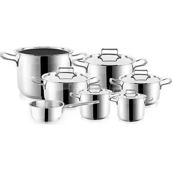 Sada nerezových hrnců Profi Annet - 12 dílů - ORION