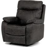 Nábytek PEGAS s.r.o. Polohovací křeslo, elektrické zabudované ovládání, hnědá, látka vintage, TV-4094 COF3