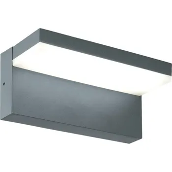 Venkovní osvětlení LED venkovní nástěnné svítidlo ECOPLANET ALDA IP44 9 W 700 lm 4000 K černé