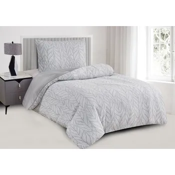 Povlečení Jahu Žakárové povlečení Florida šedá 140x200 70x90