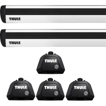 Příčník na automobil Thule Střešní nosiče Mini Countryman II F60 (2016 - 2023) - WingBar EVO Stříbrné tyče