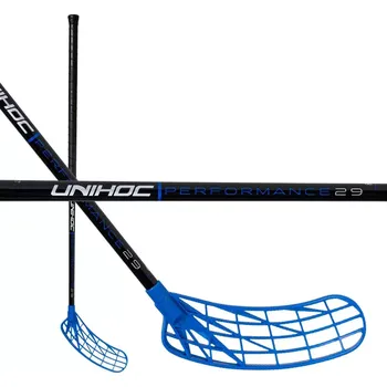 Florbalová hůl Unihoc Unilite Performance FL 29 MID BB Pravá (pravá ruka dole) 92 cm (= 103 cm)