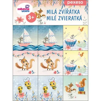 Pexeso Pexeso pro nejmenší - Milá zvířátka
